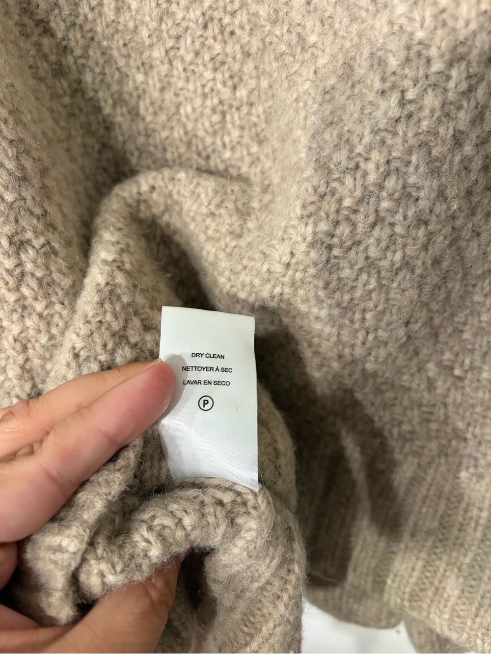 Velvet by Graham & Spencer Chunky Taupe Button-Up Cardigan - Picture 6 of 6
